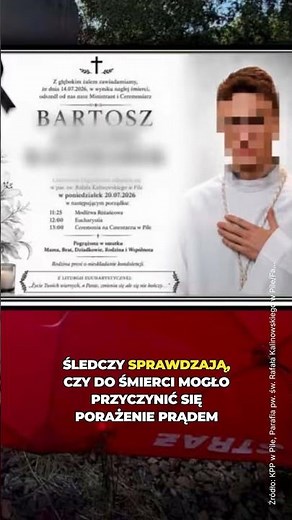 All of Piła mourns Bartek, a 17-year-old altar server who died under tragic circumstances