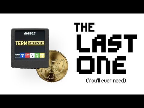 Your last ever USB-to-Serial adaptor: The TermDriver 2
