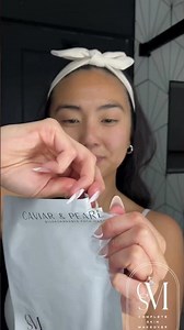 Lifted, Luminous Glass Skin with Caviar & Pearl Biodegradable Face Masks by Complete Skin Makeover