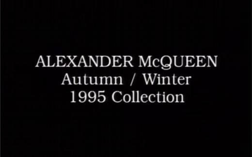 alexander mcqueen aw1995（highland *）