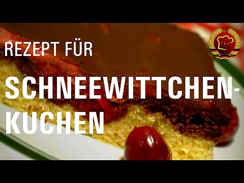 Rezept zum Backen für beliebten DDR Schneewittchenkuchen (Klassiker auf Kindergeburtstagen)