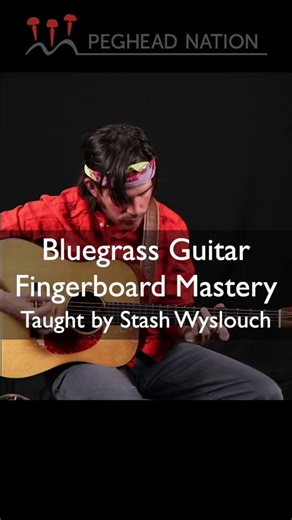 In this Bluegrass Guitar Fingerboard Mastery lesson, Stash Wyslouch shows you the diatonic triads in the major scale. You'll learn how to create minor and diminished triads by modifying the major triad, and which kinds of triads correspond to each step of the major scale. He also shows you how to use these triads to play Norman Blake’s “Ginseng Sullivan.” Check it out! #acousticguitar #bluegrass #pegheadnation