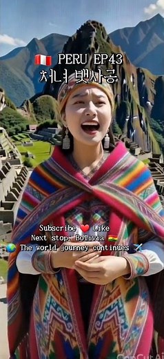 #페루 #마추픽추 #세계여행 #남미감성 #전통의상 #Peru #MachuPicchu #TravelShorts #Andes #music 🎵