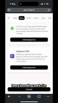 Creating Mobile Apps with Chipp