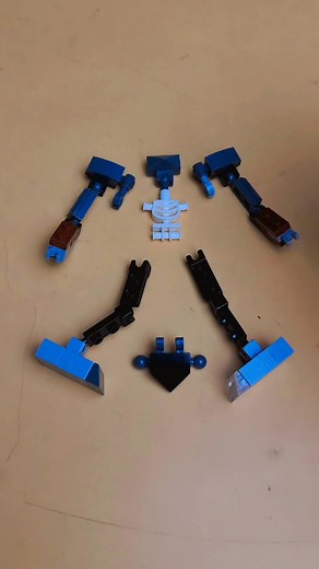 how to build a skeleton robot with building blocks #brickbuilding #buildingblocks #buildingbricks #moc