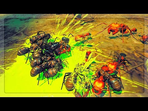 EXPLODING ANTS ARE HERE! in Empires Of The Undergrowth