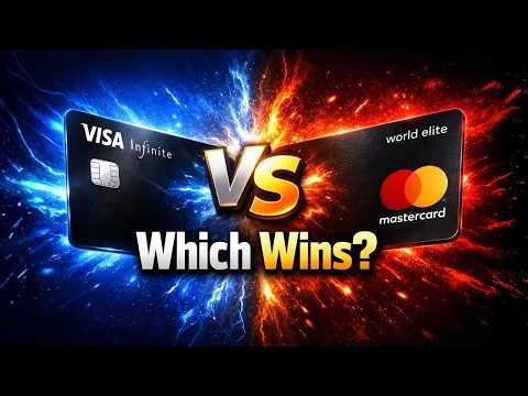 Visa Infinite vs Mastercard World Elite 💥 Which Card Is REALLY Worth It? 🤯💳