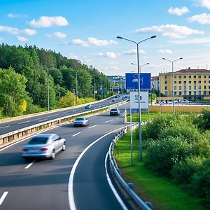 [Hot Item] UV-Resistant Highway Exit Distance Marker Sign
