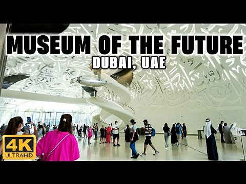 [4K] Inside the Newly Opened MUSEUM OF THE FUTURE Dubai! Full Walking Tour
