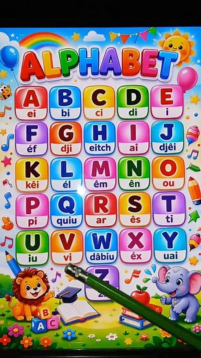 ABC Song for Kids | Fun Alphabet Learning A–Z Song