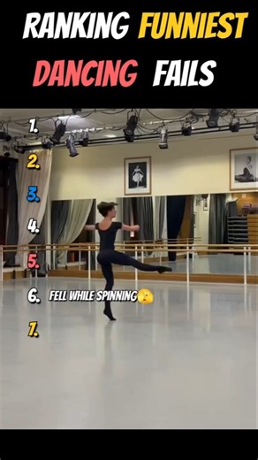 You Won’t Believe #1 😳 | Funniest Dance Fails #shorts #funnyfails #ranking