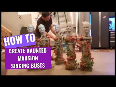 Haunted Mansion Singing Busts Projection (Quick Tutorial)