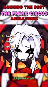 Ranking the best freak circus #thefreakcircus #freakcircus #tfc #jester #pierrot #art