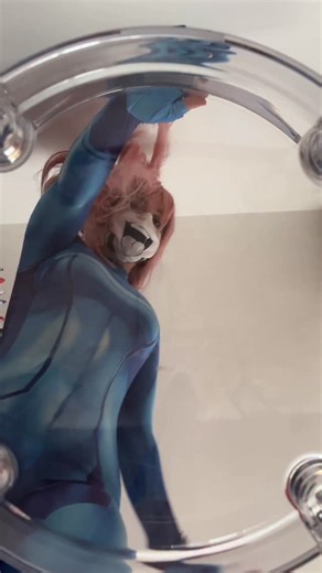 Kuki ˚ʚ♡ɞ˚ on Instagram: "Samus cosplay 🤝 Kirby #reels #samus #kirby"