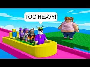 I Drive a Boat on Roblox BUT a Giant Passenger Sinks It