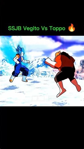 SSJB Vegito Vs Toppo 🔥 DBZ SHIN BUDOKAI PSP GAMEPLAY #shorts #ytshorts #pspgameplay