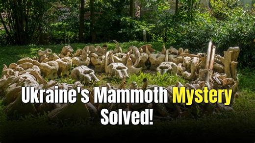 Radiocarbon dating finds Ukraine’s mammoth bone shelters were used 18,000 years ago