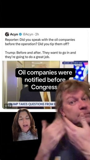Oil companies were notified before Congress #duet #venezuela #oil #bigoil #congress #maduro #fishy