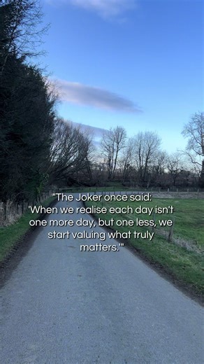 Day 313. Another walk, another reminder about what truly matters. #QM #myjourney