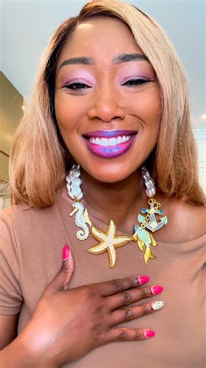 9.3K views · 338 reactions | Grace isn’t just poised, darling, it’s playful too! Shop the Look: - Harbor Grace Anchor Necklace - Coastal Pearl - Harbor Grace Anchor Earrings - Coastal Pearl - Harbor Grace Anchor Bracelet Stack - Coastal Pearl - Harbor Grace Anchor Necklace - Seafoam Green - Harbor Grace Anchor Earrings - Seafoam Green - Harbor Grace Anchor Bracelet Stack - Seafoam Green - Kaleidokiss Chrome Lip Gloss - Aura | Sassy Jones | Facebook