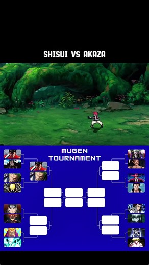 Shisui vs Akaza: Epic Showdown in Mugen Tournament