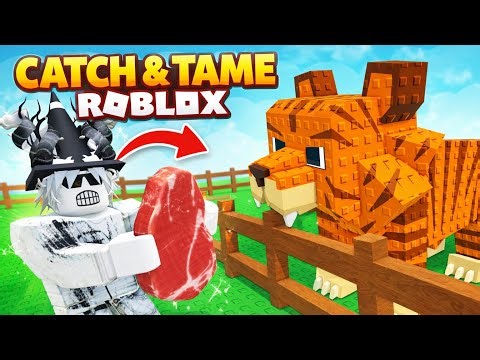 I Caught & Tamed the RAREST Animal in Roblox! 😱