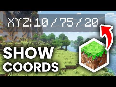 How To See Coordinates On Minecraft Java