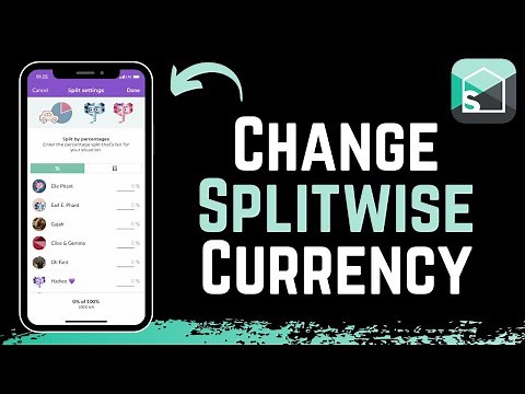 How to Change Currency in SplitWise !