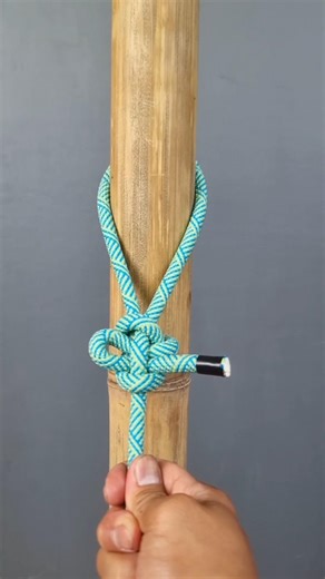 Most Useful Knot You Should Know! The secret of the rope knot.