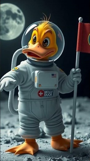 Duckstronaut 🚀🦆 | Quacks the Final Frontier | Funny Ducks in Space + Science Facts #SpaceDuck