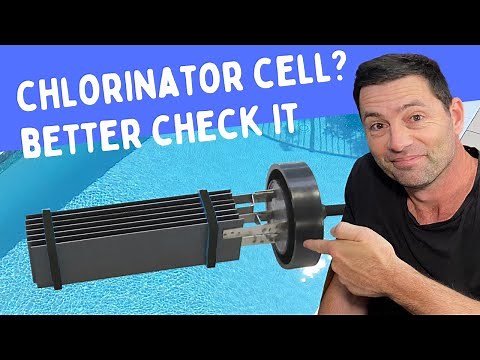 salt water pool going green chlorinator cell fault