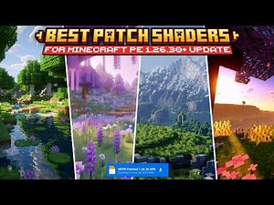 Top 3 Best Shaders for Minecraft Patch 1.26.30 Update | MCPE Patch 26.30 Working Shaders