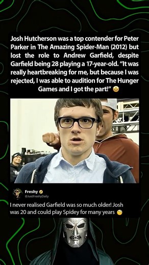 Andrew Garfield won The Hunger Games (2012)