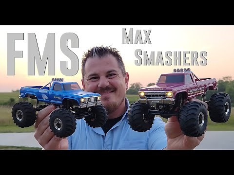 FMS - FCX24 Smasher V2 - 1:24 RTR Monster Truck - First Run