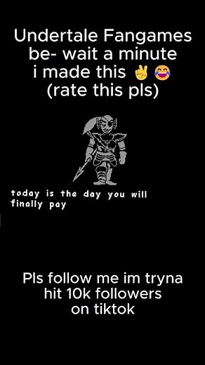 Undertale Fangames Be Like #shorts
