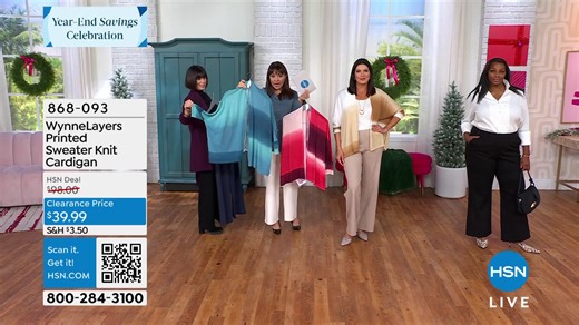 You are watching MarlaWynne Fashions Year-End Savings on HSN.💙📺 Shop the show here: https://bit.ly/HSNRecentlyAired Catch up on the shows you missed and discover where shopping comes alive on the QVC & HSN Streaming Service: https://bit.ly/HSNplus | HSN