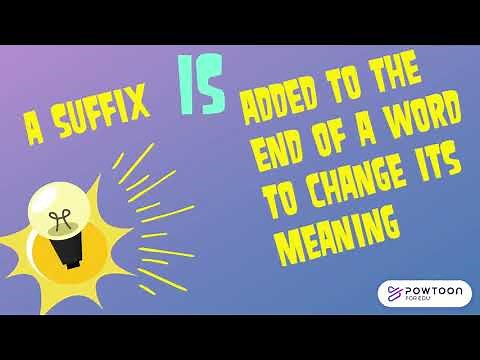 Suffixes -er and -est