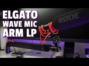 Elgato Wave Mic Arm LP - QUICK and EASY SETUP On Large Desk