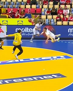 143K views · 2.9K reactions | Known as a fearsome shooter, Ayoub Abdi can also pull off these displays of finesse  #CRODENNOR2025 #inspiredbyhandball | International Handball Federation | Facebook