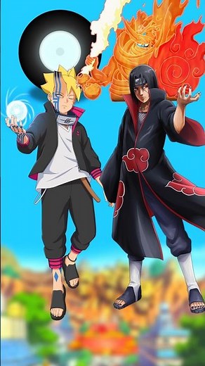 Uzumaki clan vs susanoo | who is strong? #naruto #itachi #sasuke #youtubeshorts #shorts