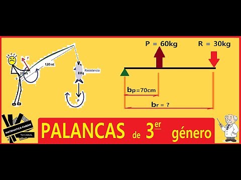 PALANCAS FÓRMULAS y EJERCICIOS RESUELTOS. De 3er género o grado. (paso a paso)