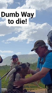 My pack goat getting a kiss! | Firebox Stove