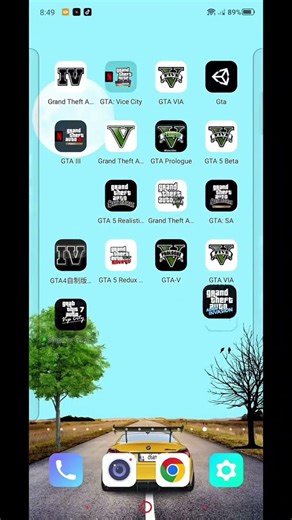 GTA 5 Alien Invasion For All Android Mobiles 💯 #foryou #cargame #gamename #offlinegame #shorts