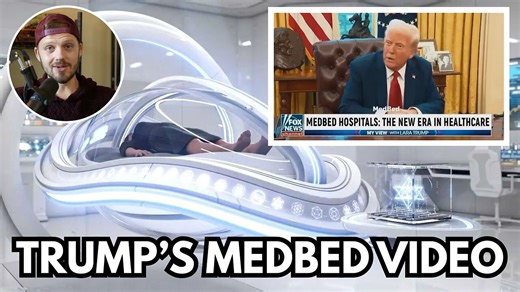 Trump Shares an A.I. MedBed Scam Video - The Clickbait Comes Full Circle!