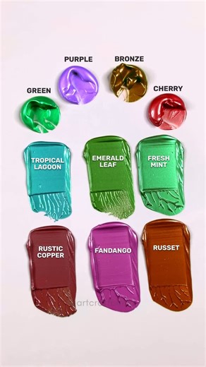 Art Craft Blend on Instagram: "When your palette is shinier than your jewelry! 💍✨ . . . . . #colormixing #mixing #mixingthings #art #asmr #satisfying #relaxing #guessthecolor #mixedcolors #artcraftblend"