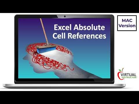 How to Use Absolute References in Excel MAC Version