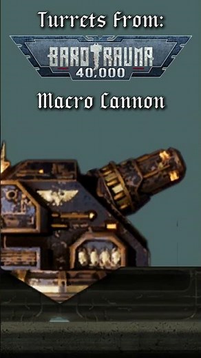 Barotrauma 40K Turrets #barotrauma #warhammer