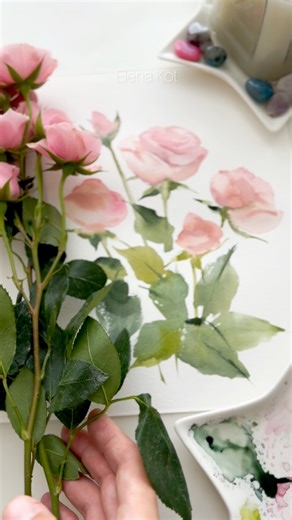 61K views · 1K reactions | Painting in the alla prima technique is something each of you can do. Believe me, it’s quite an easy and enjoyable approach — you don’t just get to admire flowers, but capture them beautifully on paper. Join the subscription, where you’ll find many video lessons on this technique. https://www.facebook.com/100084281113800/subscribe/ | Crea con el búho | Facebook