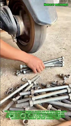Why Didn’t I Think of This? Genius Motorcycle Hack! : Insanely Fast Nut & Bolt Trick You Need to see