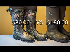 HISEA Apollo VS Muck Wetland Insulated Boots, AND What I wear when videoing winter wildlife, QUIET.